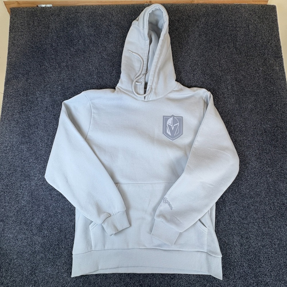 Station Casinos Vegas Golden Knights Ice Hockey NHL Hoodie Mens Large White Logo
